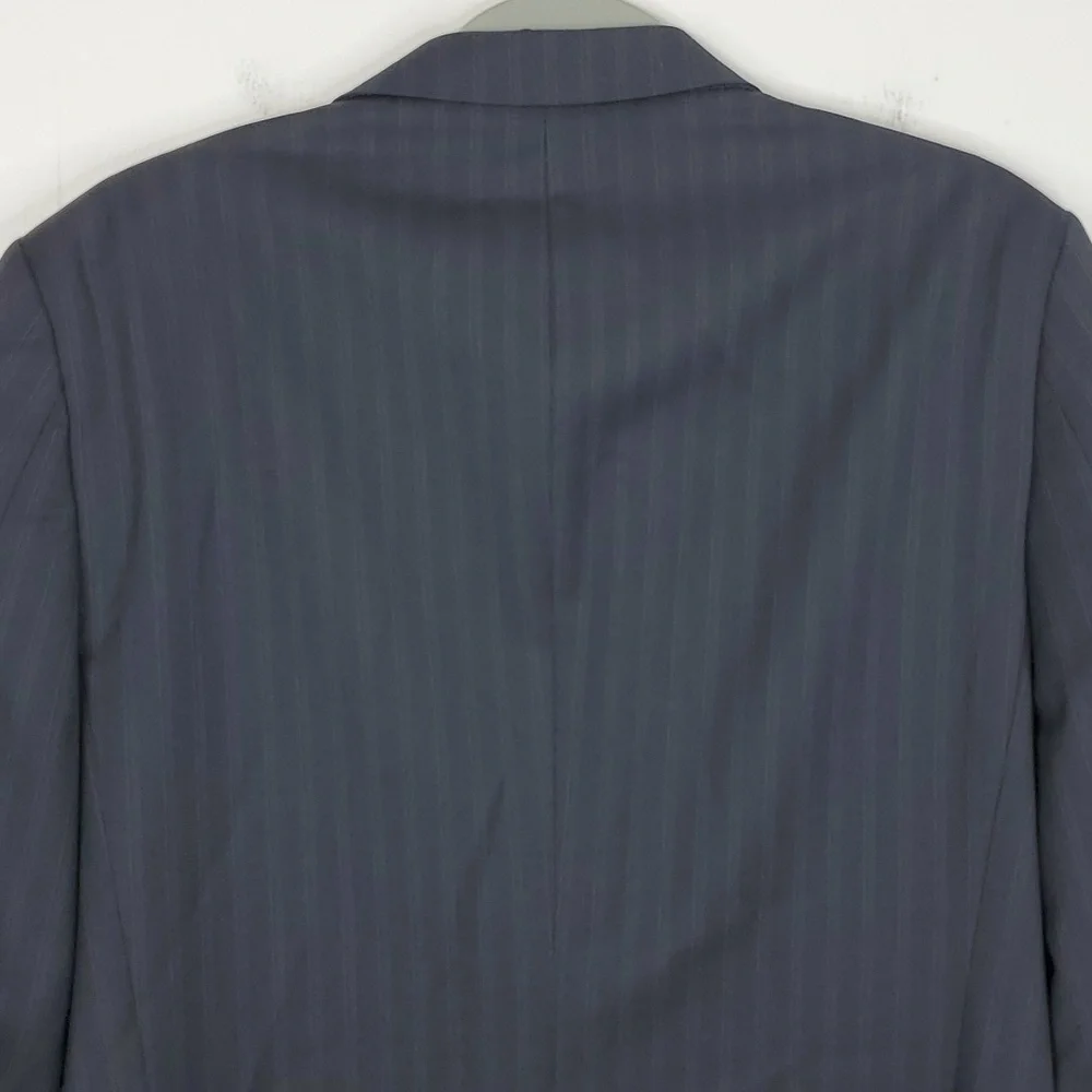 Banana Republic Modern Blazer Three Button Subtle Pinstripe Lined Mens 40R
